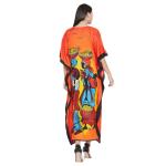 Plus Size Boho Maxi Kaftan Dress