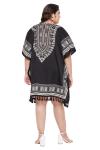 Plus Size Summer Lace Kaftan Beach Cover-Up