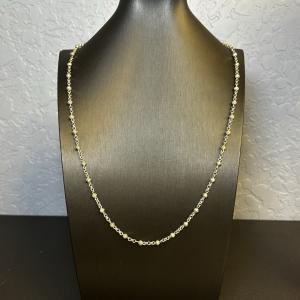 Lucky Brand Silver-tone Kaftan Necklace Accessory