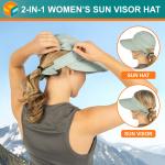 Wide Brim Sun Visor Hats for Women