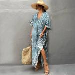 Chic Tie Dye Kaftan Beach Cover-Up for Women