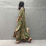 Chic Tie Dye Kaftan Beach Cover-Up for Women