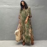 Chic Tie Dye Kaftan Beach Cover-Up for Women