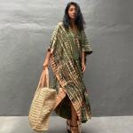 Chic Tie Dye Kaftan Beach Cover-Up for Women