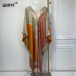 Boho Print Summer Kaftan Maxi Dress for Women
