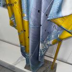 Boho Print Summer Kaftan Maxi Dress for Women