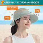 Wide Brim Sun Visor Hats for Women
