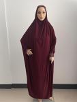 Flowy Muslim Kaftan Dress for Prayer and Style