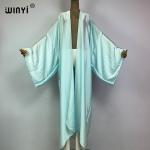 Elegant Boho Monocolor Kaftan for Beach Wear