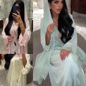 Elegant Muslim Kaftan Dress for Special Occasions