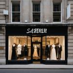 Elegant Pink Chiffon Beaded Evening Kaftan Dress