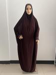 Flowy Muslim Kaftan Dress for Prayer and Style