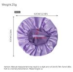 Women’s Satin Wide-Brimmed Sleep Hat Bonnet