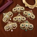 Colorful Crystal Brooch for Women’s Kaftans