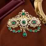 Colorful Crystal Brooch for Women’s Kaftans