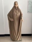 Flowy Muslim Kaftan Dress for Prayer and Style