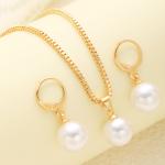 Dainty Pearl Jewelry Set for Everyday Elegance