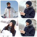 Fleece Winter Beanie Cap for Women