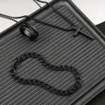 Stylish 3-Piece Cross Jewelry Set for Everyone