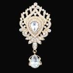 Vintage Crystal Brooches for Wedding and Parties