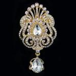 Vintage Crystal Brooches for Wedding and Parties
