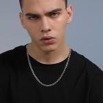 Punk Cuban Link Chain Necklace for Women