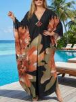 Plus Size Boho Kaftan Dress for Women