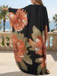 Plus Size Boho Kaftan Dress for Women