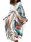 Plus Size Hawaiian Kaftan Dress for Women