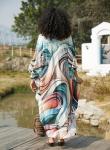 Plus Size Hawaiian Kaftan Dress for Women