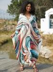 Plus Size Hawaiian Kaftan Dress for Women
