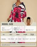 Summer Print Plus Size Kaftan Dress for Women