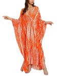 Plus Size African Print Kaftan Dress for Women