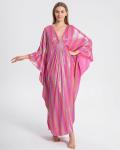 Sparkly Glitter Batwing Sleeve Women’s Kaftan Dress