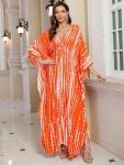 Plus Size African Print Kaftan Dress for Women