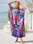 Plus Size V-Neck Kaftan Dress for Women