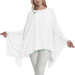 Wiiiwish Women's Sheer Chiffon Batwing Kaftan Top