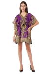 Plus Size Short Kimono Tunic Kaftan for Summer