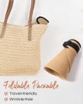FURTALK Women’s Packable Sun Visor Hat - Khaki