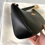 Coach Teri Black Canvas Shoulder Bag/Crossbody