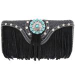 Fringe Conchos Concealed Carry Handbag for Women