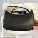 Coach Teri Black Canvas Shoulder Bag/Crossbody