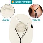 Wide Brim Safari Hat for Women - Summer Style