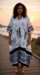 Boho Maxi Kaftan Dress for Beach Days
