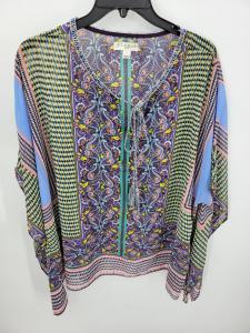 Colorful Boho Kimono Blouse for Women