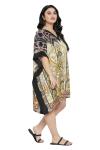 Plus Size Boho Kaftan Beach Cover-Up Tops