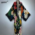 Africa-Inspired Summer Kaftan Maxi Dress