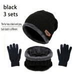 Cozy Winter Beanie, Scarf, Gloves & Earmuffs Set