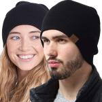 Cozy Solid Color Knitted Winter Beanie for Women