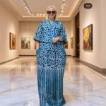 Plus Size African Kaftan Maxi Dress for Women